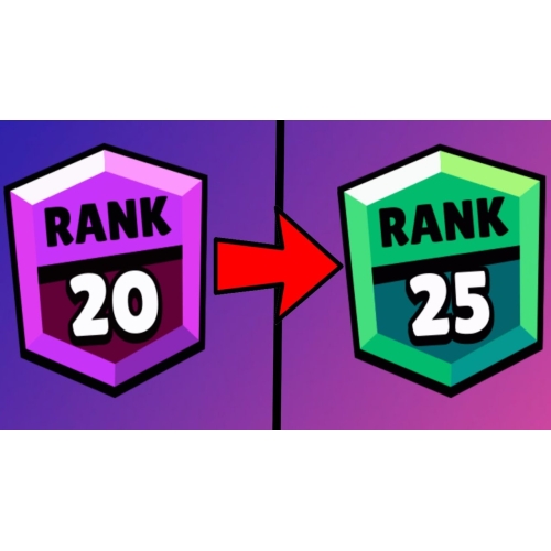  BRAWL STARS 25 RANK KUPA BOOST